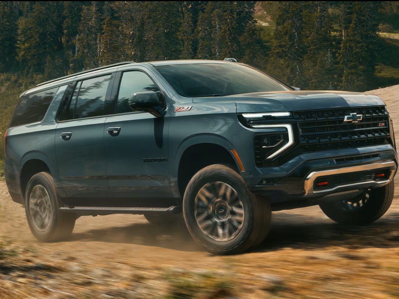  2026 Chevrolet Suburban Z71 off-road trim in Clarksville