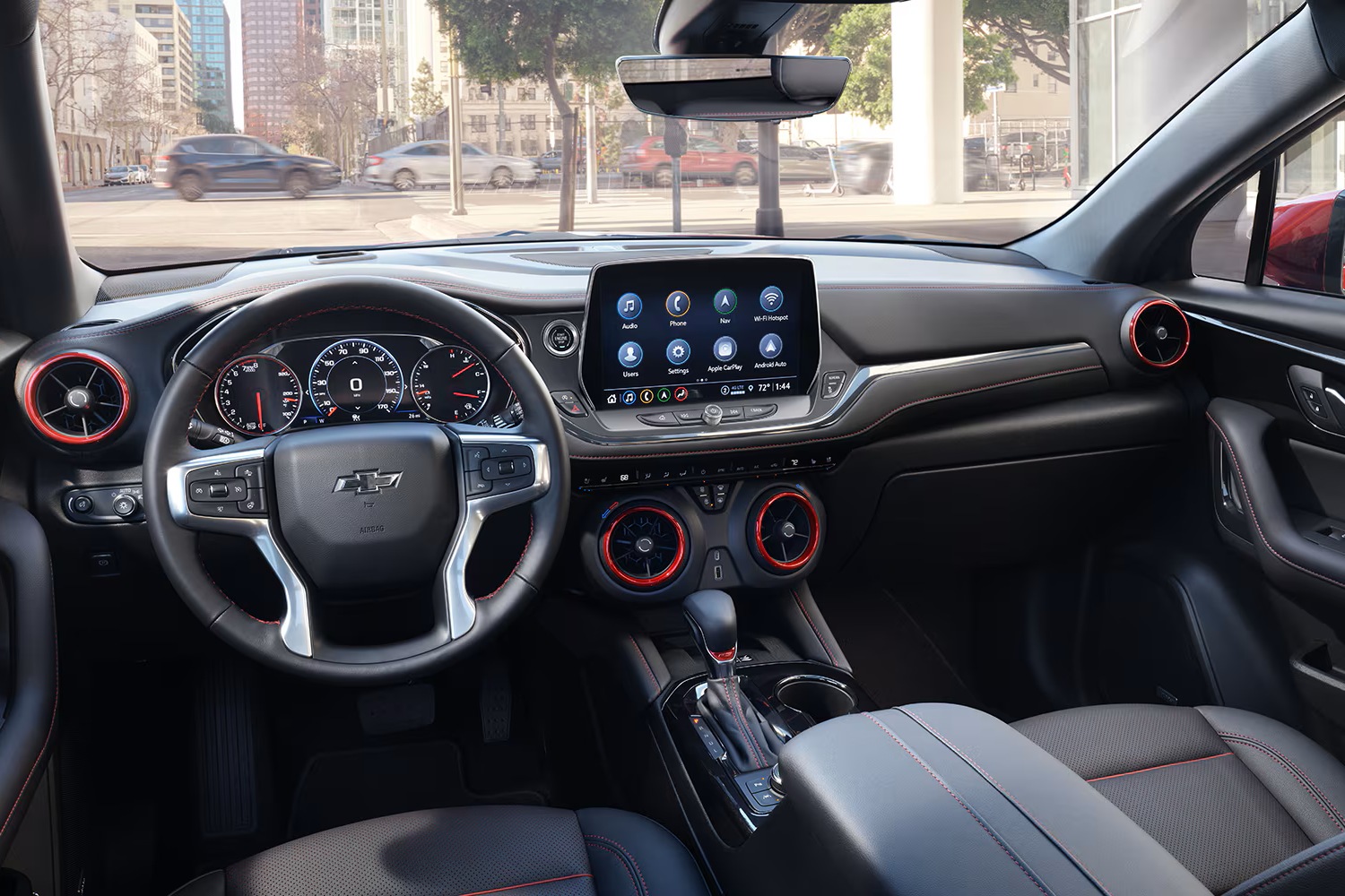  Serra Chevrolet - 2025 Chevrolet Blazer Front Black Interior