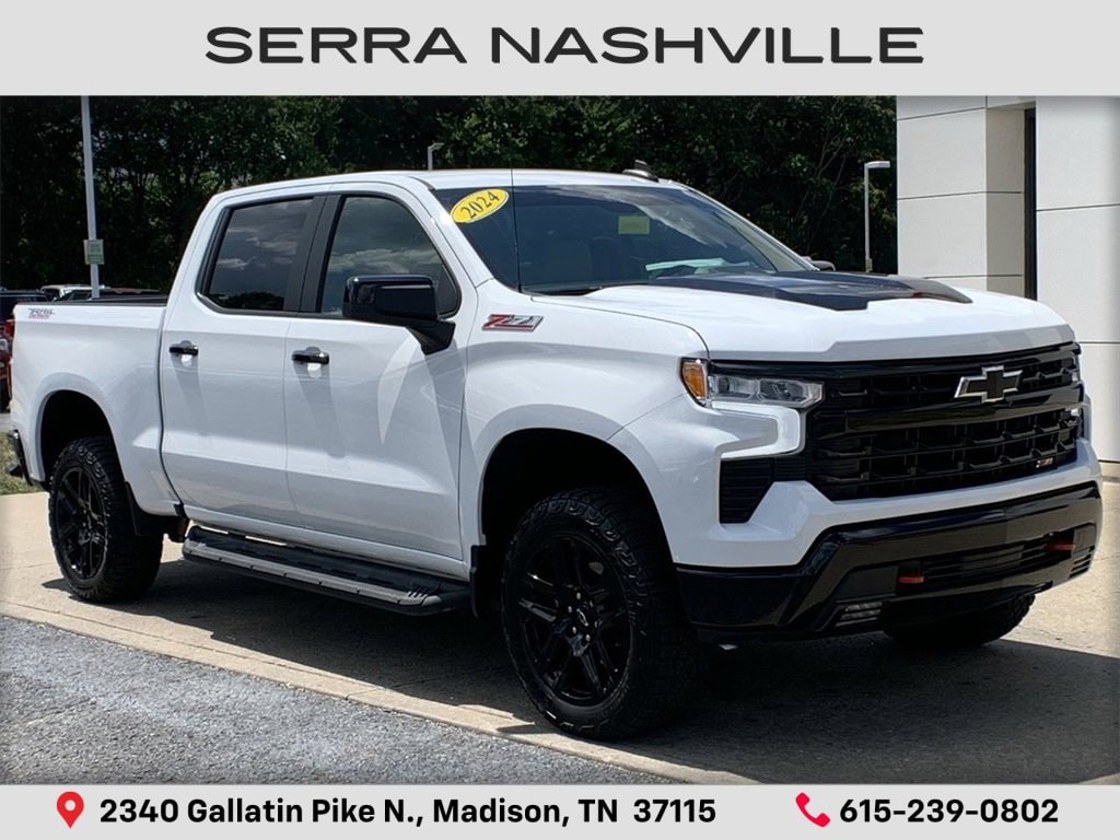 Certified 2024 Chevrolet Silverado 1500 LT Trail Boss Truck Crew Cab