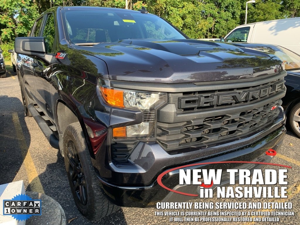 Used 2023 Chevrolet Silverado 1500 Custom Trail Boss Truck Crew Cab