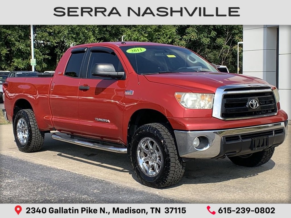 Used 2011 Toyota Tundra 4WD Truck Dbl 5.7L FFV V8 6-Spd AT (Natl) Truck Double Cab