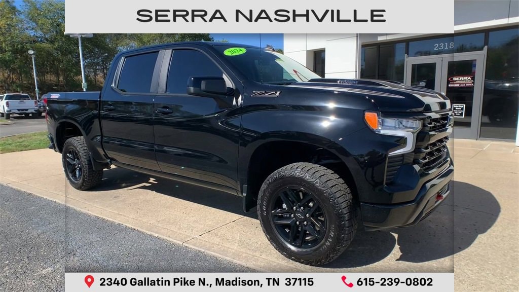 Certified 2024 Chevrolet Silverado 1500 LT Trail Boss Truck Crew Cab