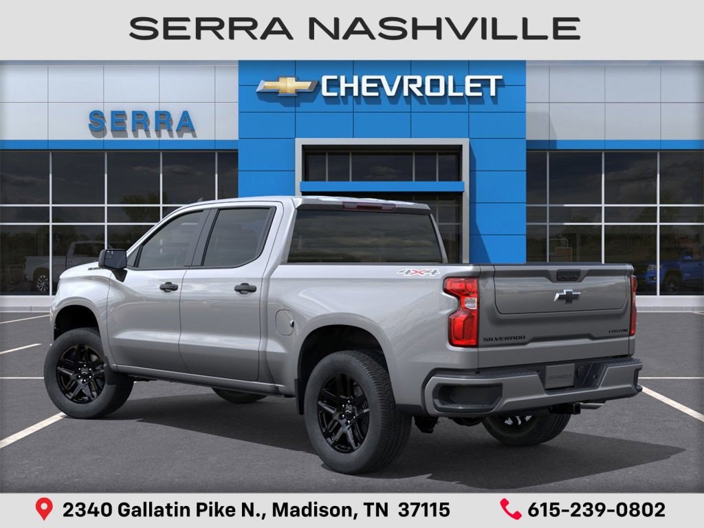 New 2026 Chevrolet Silverado 1500 Custom Truck Crew Cab