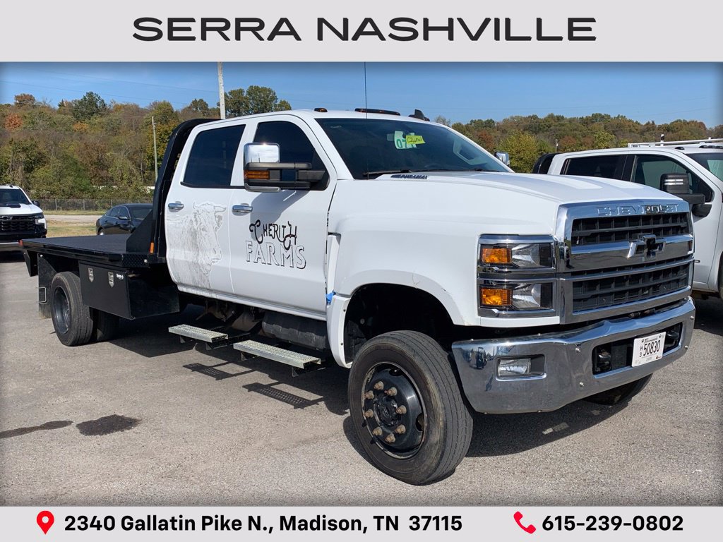 Used 2022 Chevrolet Silverado 5500 HD Work Truck Truck Crew Cab