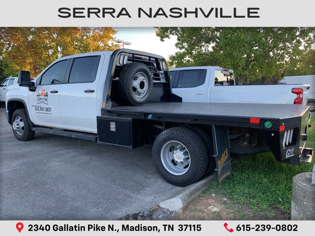 Used 2024 Chevrolet Silverado 3500 HD Chassis Cab Work Truck Truck Crew Cab