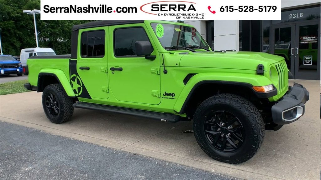 Used 2021 Jeep Gladiator Sport S with VIN 1C6HJTAG6ML612146 for sale in Madison, TN