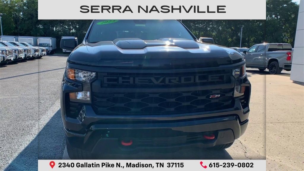 Used 2023 Chevrolet Silverado 1500 Custom Trail Boss Truck Crew Cab