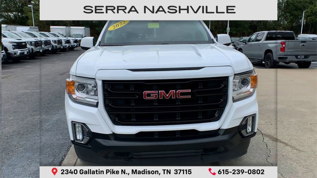 Used 2022 GMC Canyon Elevation Truck Crew Cab