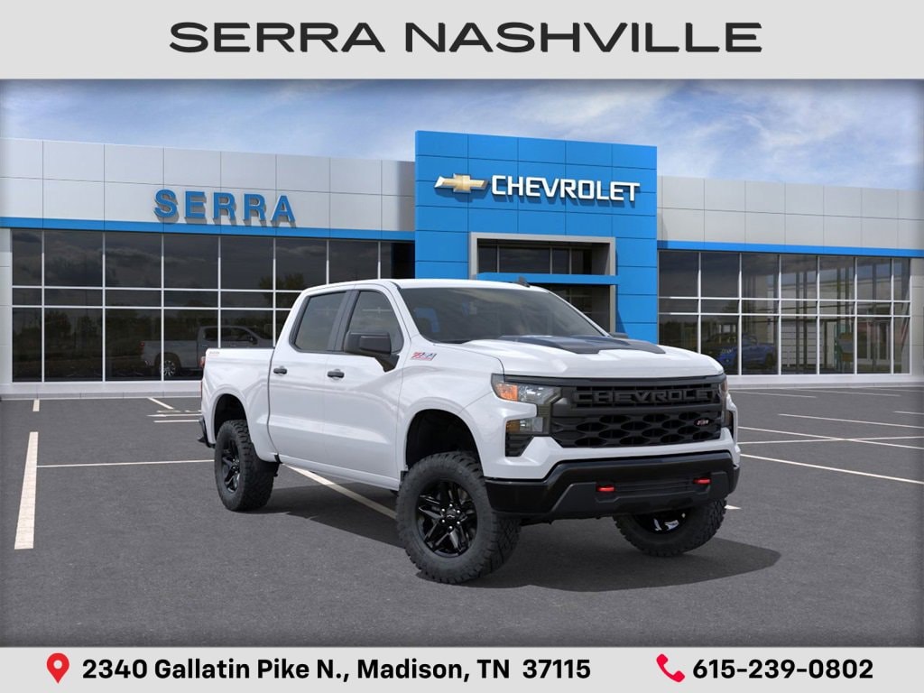 New 2026 Chevrolet Silverado 1500 Custom Trail Boss Truck