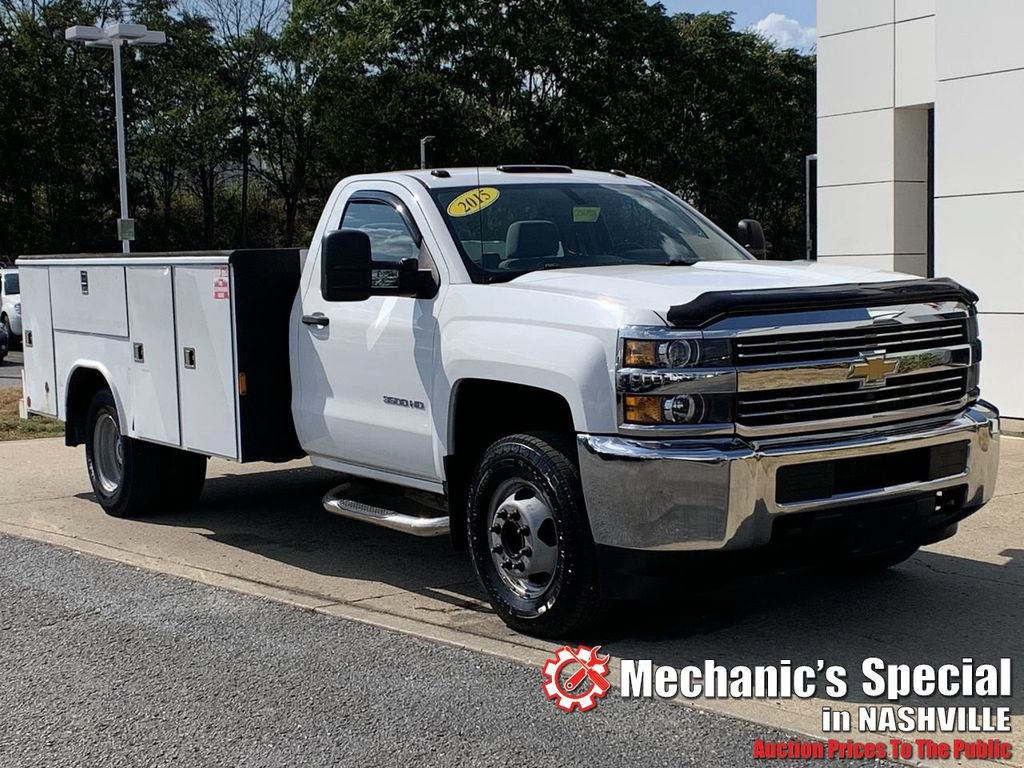 Used 2015 Chevrolet Silverado 3500 HD Chassis Cab Work Truck Truck Regular Cab