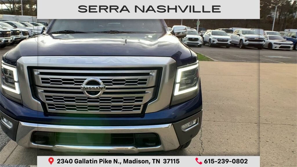 Used 2020 Nissan Titan Platinum Reserve Truck Crew Cab