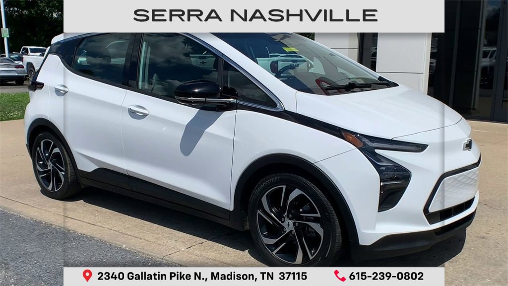 Used 2022 Chevrolet Bolt EV 2LT with VIN 1G1FX6S06N4100327 for sale in Madison, TN