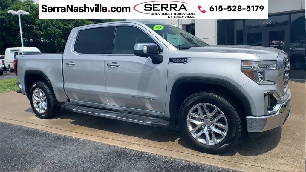 Used 2021 GMC Sierra 1500 SLT with VIN 3GTU9DED0MG467298 for sale in Madison, TN