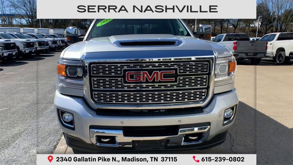 Used 2018 GMC Sierra 2500 HD Denali Truck Crew Cab