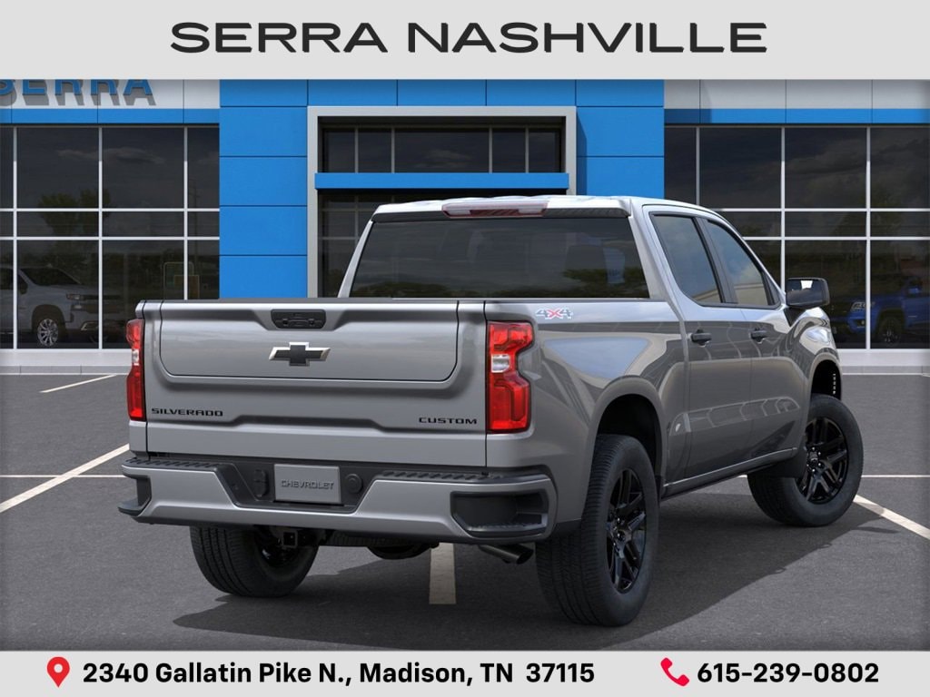 New 2026 Chevrolet Silverado 1500 Custom Truck Crew Cab