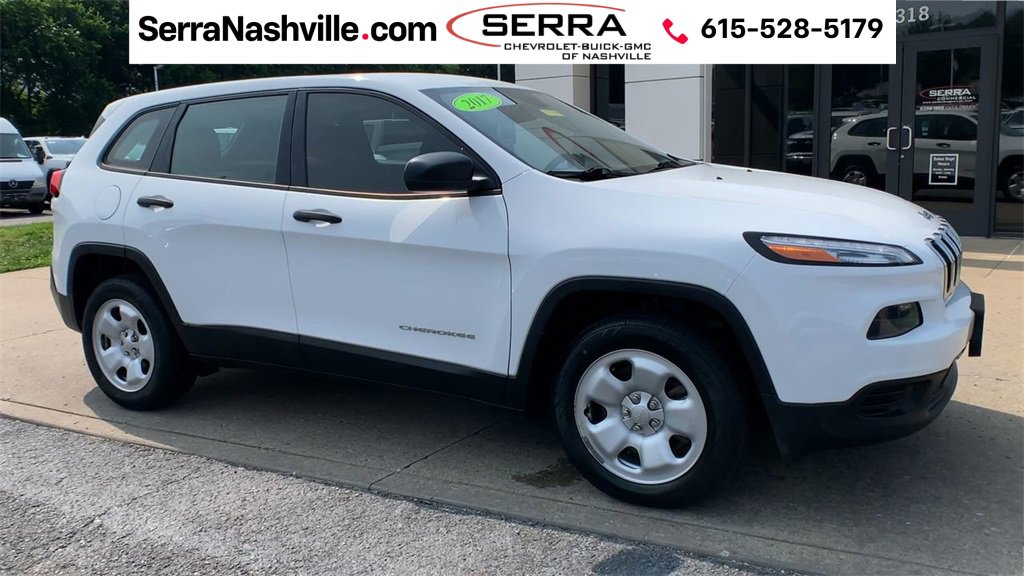 Used 2017 Jeep Cherokee Sport with VIN 1C4PJLAB9HW560279 for sale in Madison, TN
