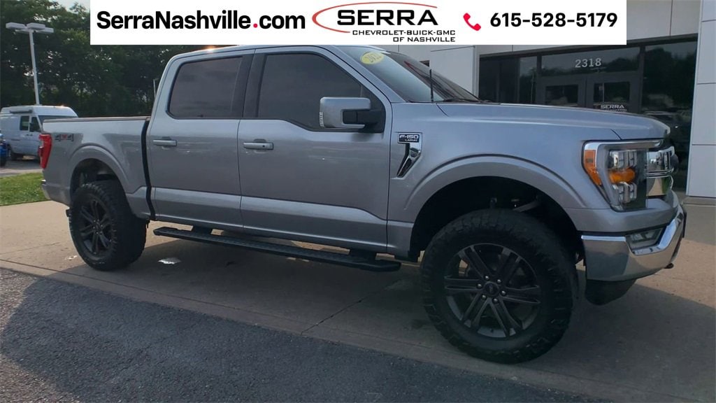 Used 2022 Ford F-150 Lariat with VIN 1FTFW1E83NKD97549 for sale in Madison, TN