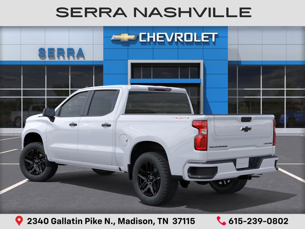 New 2026 Chevrolet Silverado 1500 Custom Truck Crew Cab