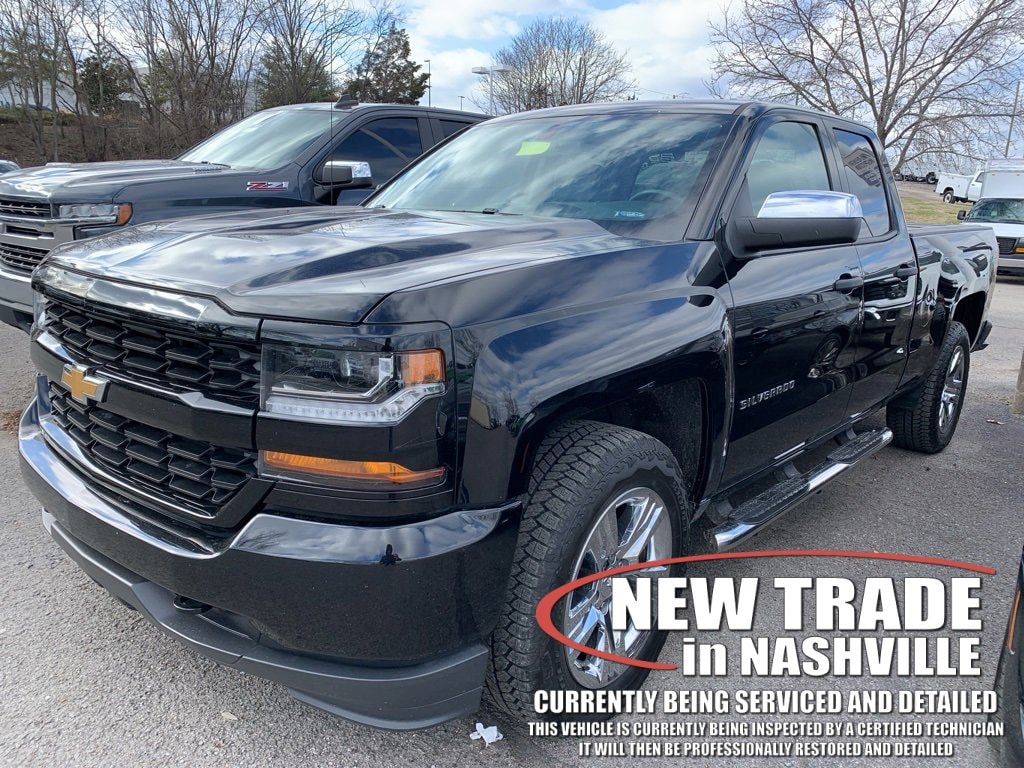 Used 2017 Chevrolet Silverado 1500 Custom Truck Double Cab