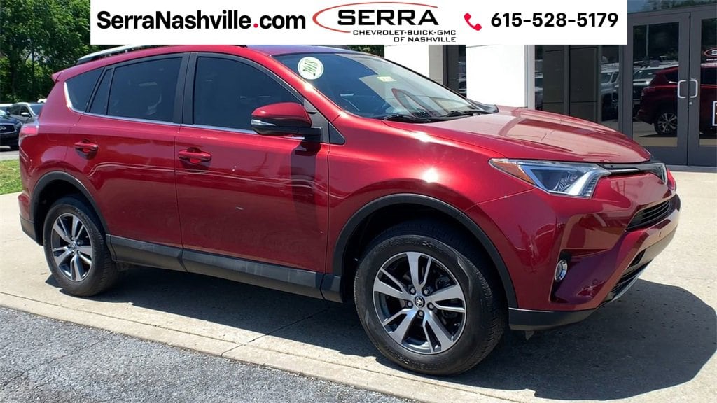 Used 2018 Toyota RAV4 XLE with VIN 2T3WFREVXJW413221 for sale in Madison, TN
