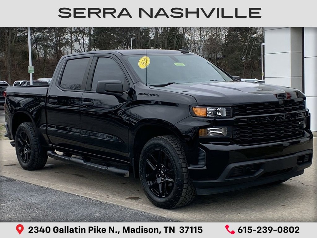 Used 2020 Chevrolet Silverado 1500 Custom Truck Crew Cab