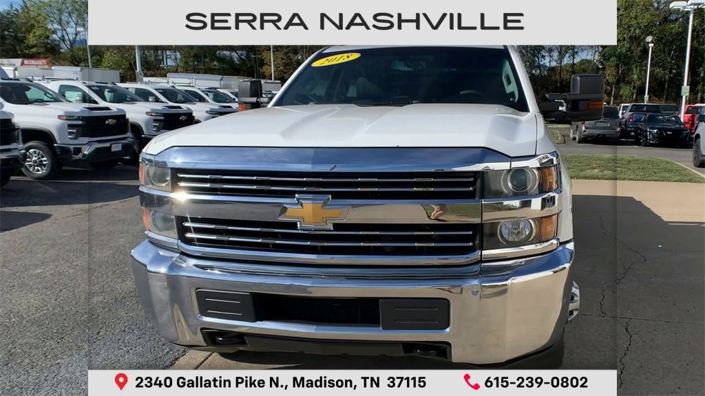 Used 2018 Chevrolet Silverado 3500 HD Chassis Cab Work Truck Truck Crew Cab