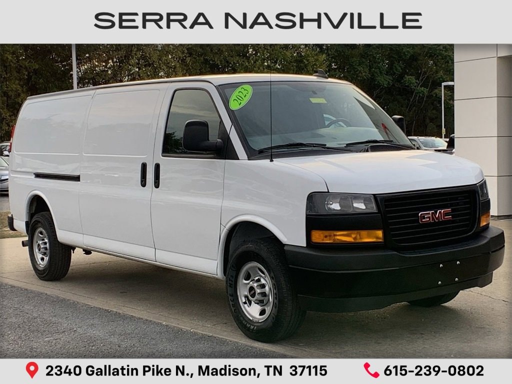 Used 2023 GMC Savana Cargo 2500 Work Van Van Extended Cargo Van