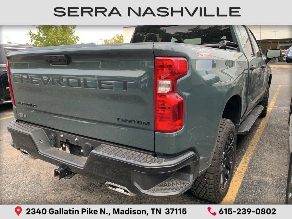 Used 2025 Chevrolet Silverado 1500 Custom Trail Boss Truck Crew Cab