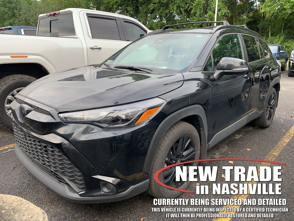 Used 2024 Toyota Corolla Cross Nightshade with VIN 7MUFBABG1RV032170 for sale in Northfield, Minnesota