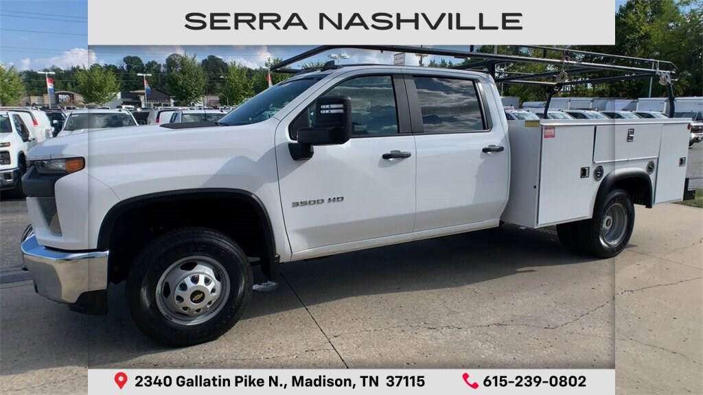 Used 2021 Chevrolet Silverado 3500 HD Chassis Cab Work Truck Truck Crew Cab