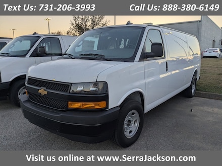 Clearance Used 2025 Chevrolet Express Cargo 2500 w/Creech Racks & Shelving Van Cargo Van in Jackson, TN
