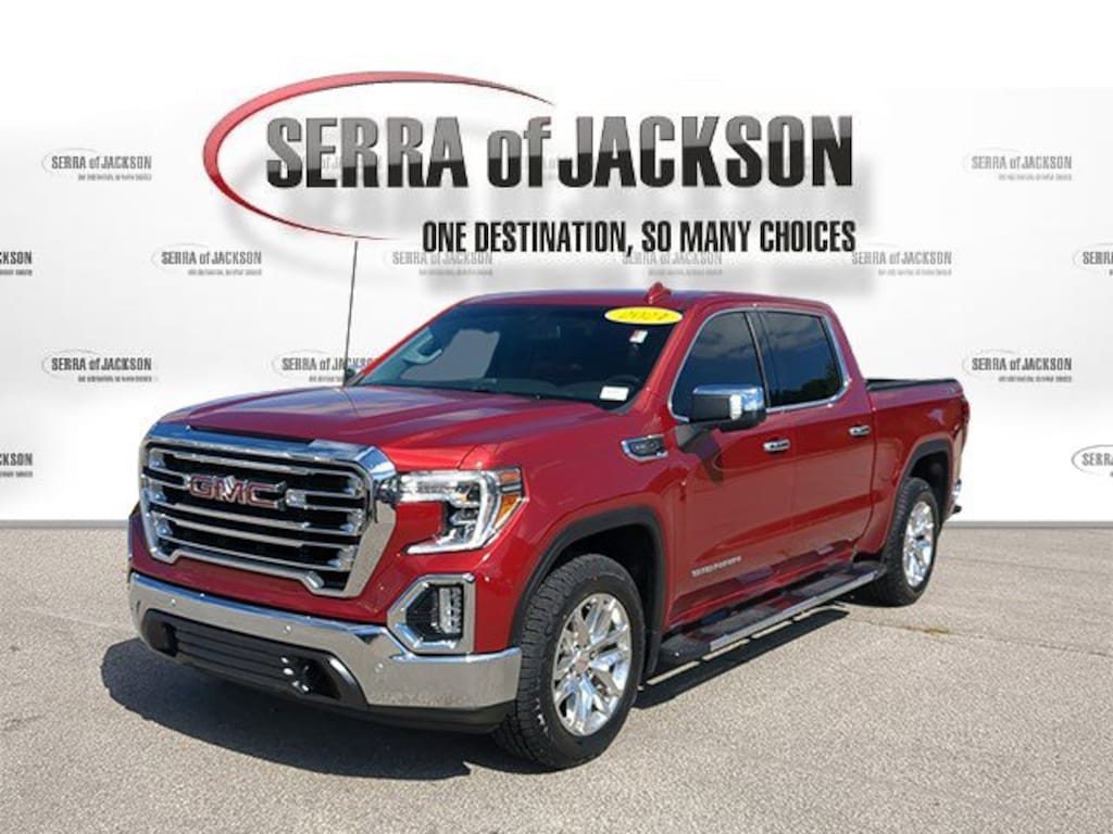 Used 2021 GMC Sierra 1500 SLT Truck Crew Cab