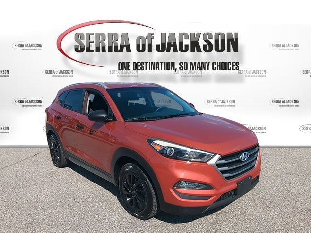 Used 2017 Hyundai Tucson SE with VIN KM8J33A4XHU341744 for sale in Jackson, TN