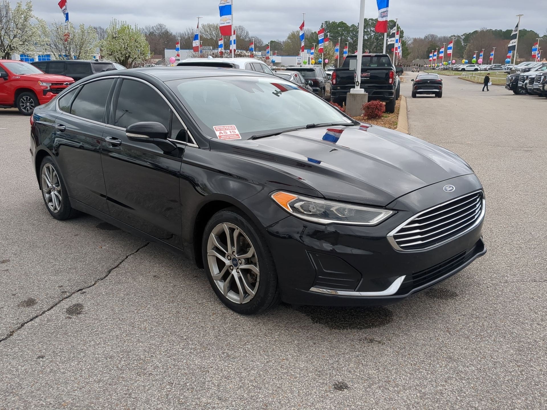 Used 2019 Ford Fusion SEL with VIN 3FA6P0CD4KR137956 for sale in Jackson, TN