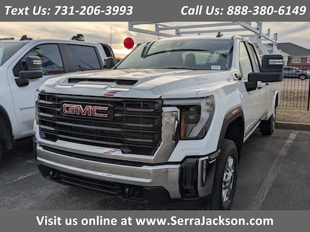 Clearance Used 2026 GMC Sierra 2500 HD w/Royal Flip-top Svc. Body Truck Double Cab in Jackson, TN