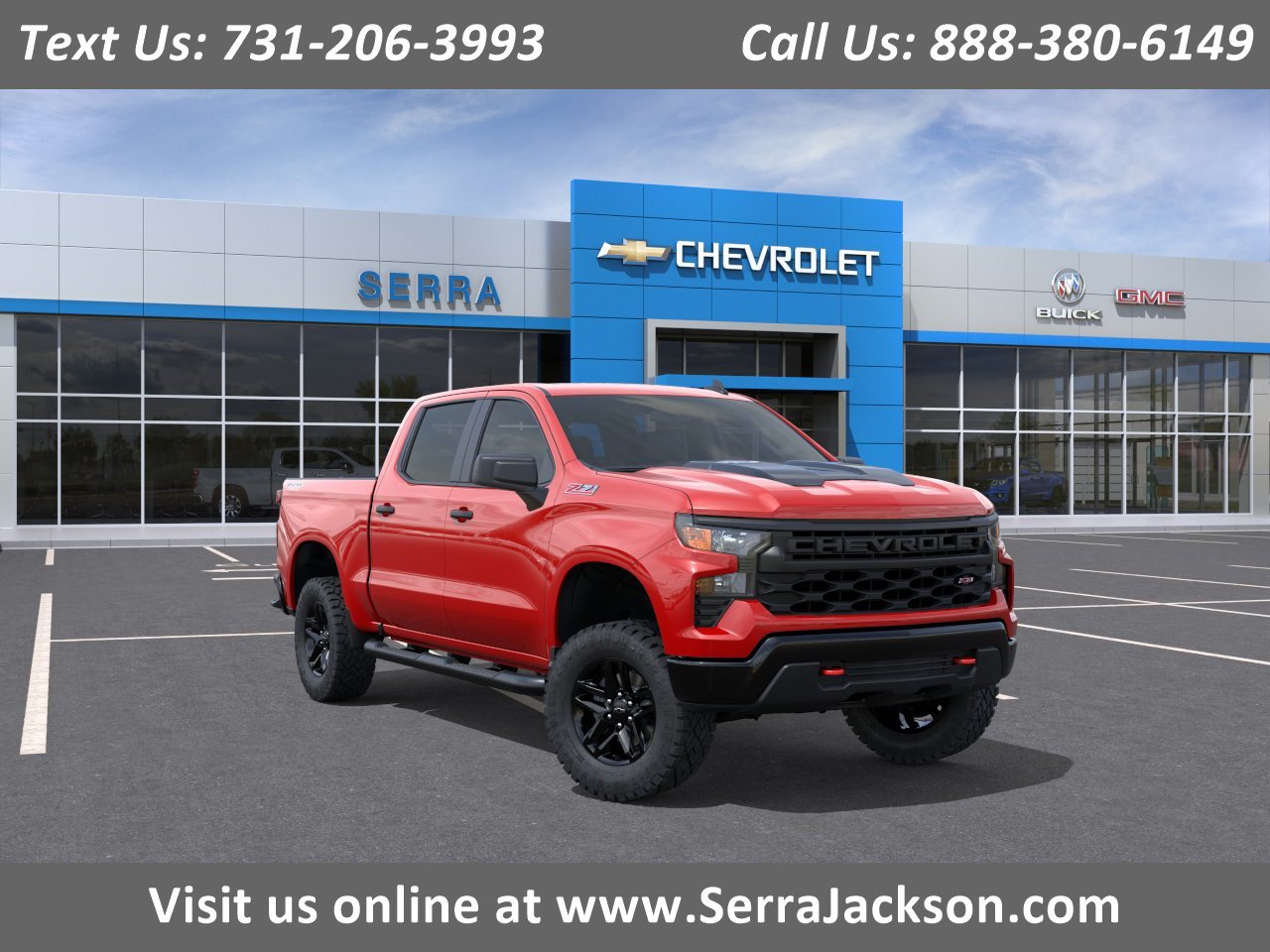 2026 Chevrolet Silverado 1500 Custom Trail Boss Truck Crew Cab