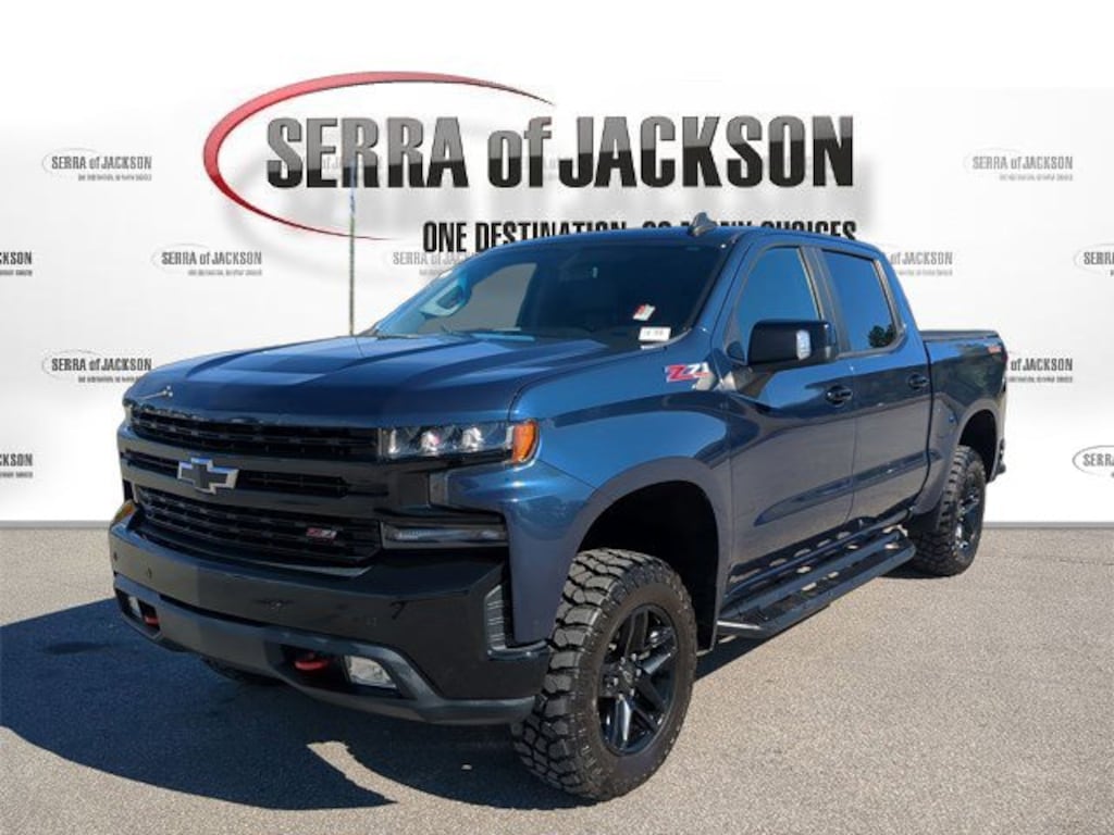 Used 2019 Chevrolet Silverado 1500 LT Trail Boss Truck Crew Cab