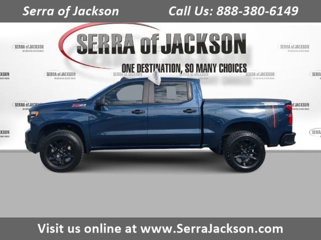 Used 2022 Chevrolet Silverado 1500 LTD LT Trail Boss Truck Crew Cab