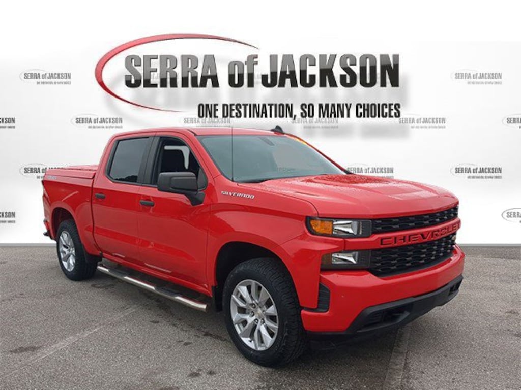 Used 2019 Chevrolet Silverado 1500 Custom Truck Crew Cab
