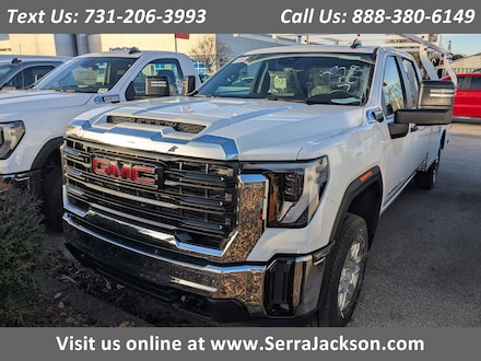 Clearance Used 2026 GMC Sierra 2500 HD w/Royal Flip-top Svc. Body Truck Crew Cab in Jackson, TN