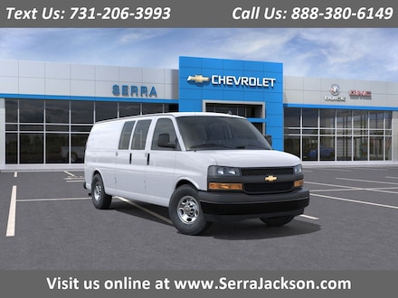 Clearance Used 2025 Chevrolet Express Cargo 2500 w/Creech Racks & Shelving Van Cargo Van in Jackson, TN