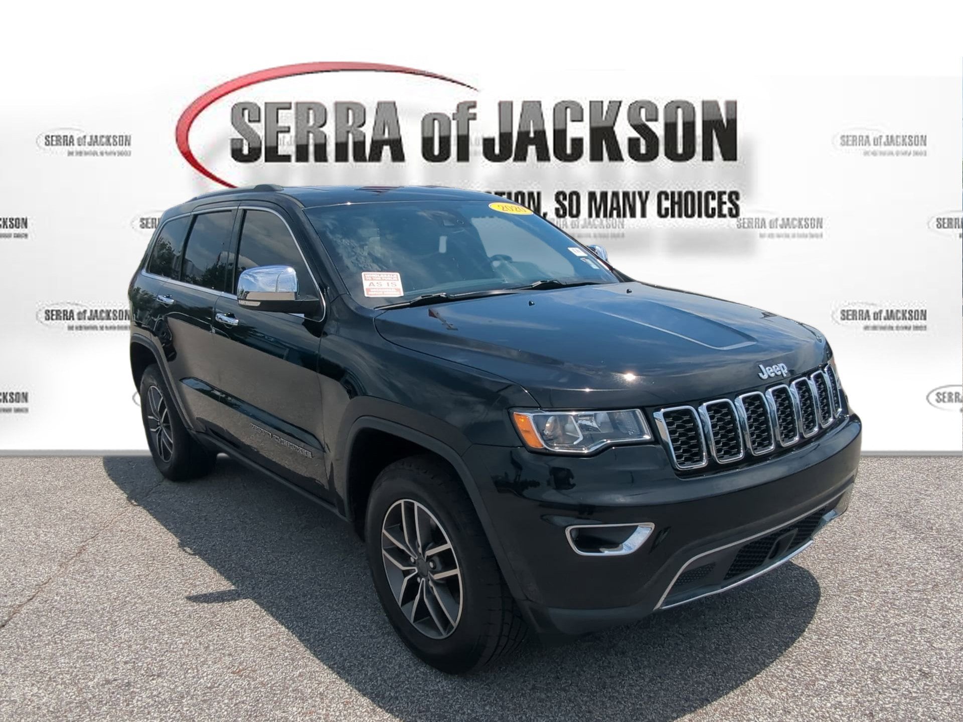 Used 2020 Jeep Grand Cherokee Limited with VIN 1C4RJFBG1LC396346 for sale in Jackson, TN