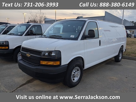 Clearance Used 2025 Chevrolet Express Cargo 2500 w/Creech Racks & Shelving Van Cargo Van in Jackson, TN