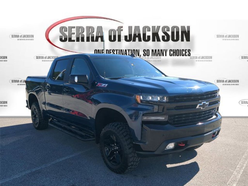 Used 2019 Chevrolet Silverado 1500 LT Trail Boss Truck Crew Cab