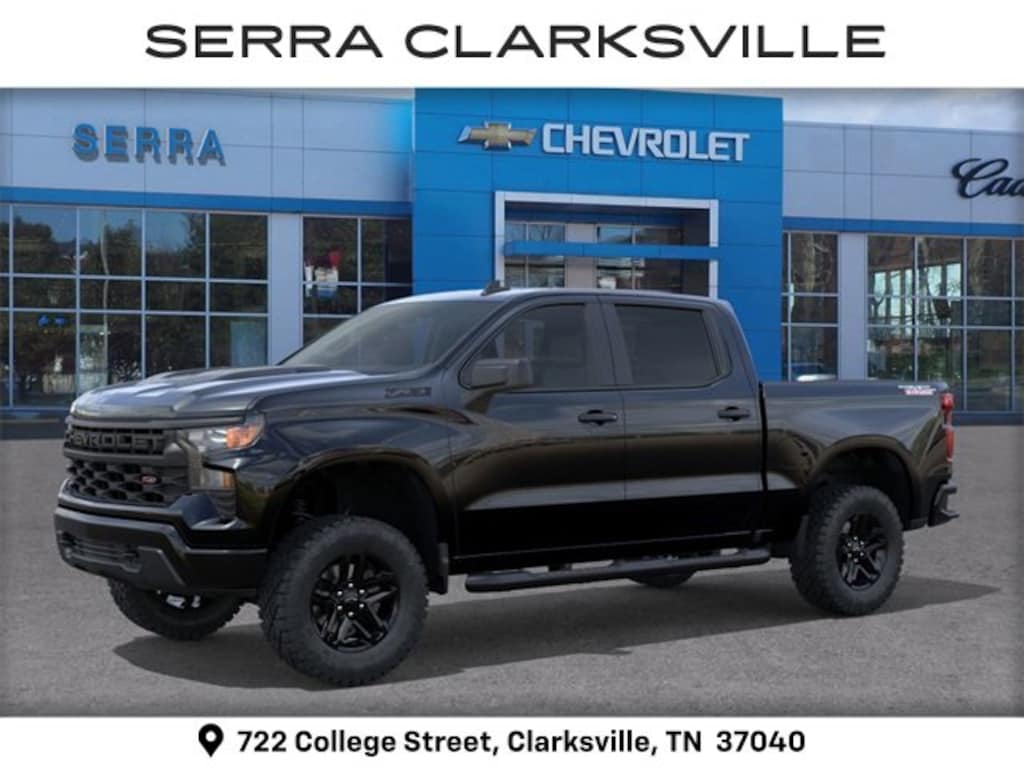 New 2026 Chevrolet Silverado 1500 Custom Trail Boss Truck Crew Cab