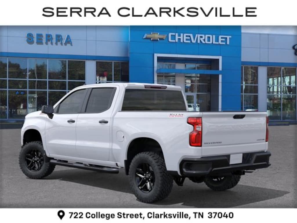 New 2025 Chevrolet Silverado 1500 Custom Trail Boss Truck Crew Cab