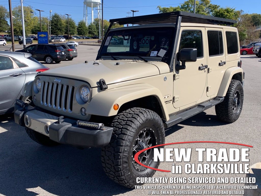 Used 2017 Jeep Wrangler JK Unlimited Sahara 4x4 SUV