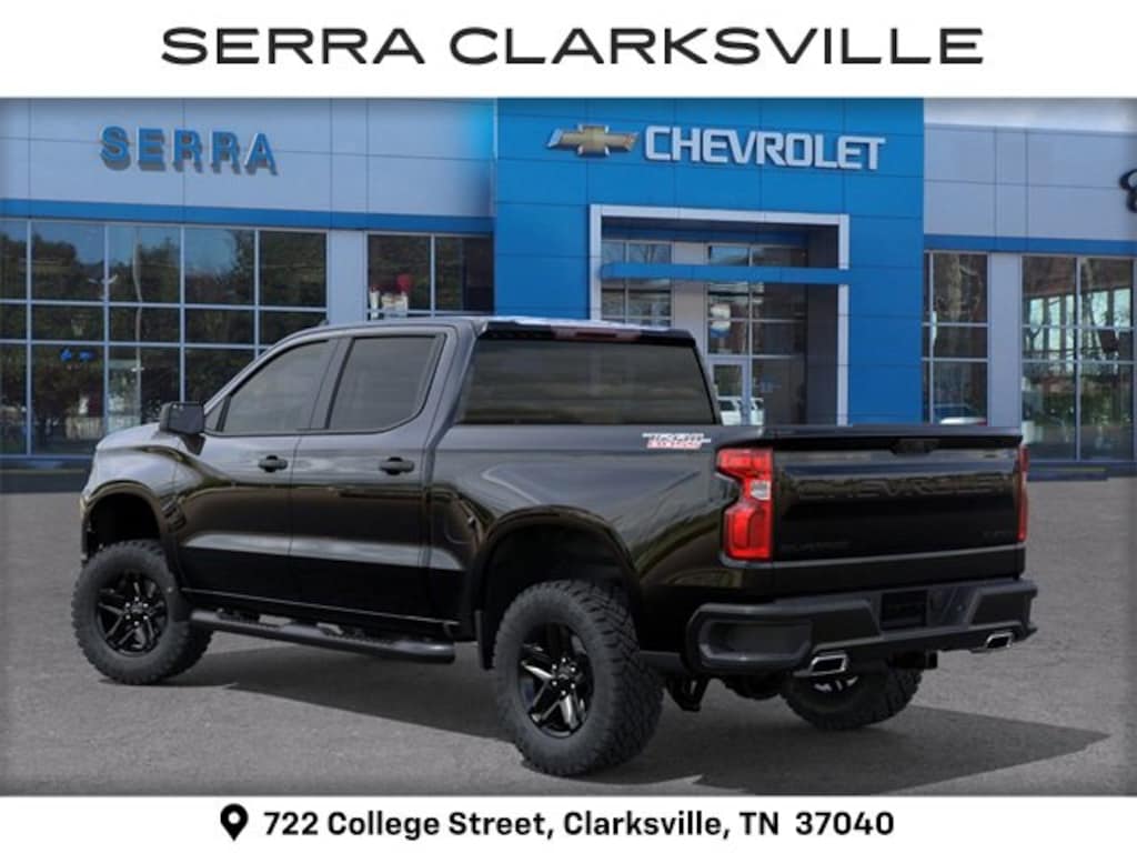 New 2026 Chevrolet Silverado 1500 Custom Trail Boss Truck Crew Cab