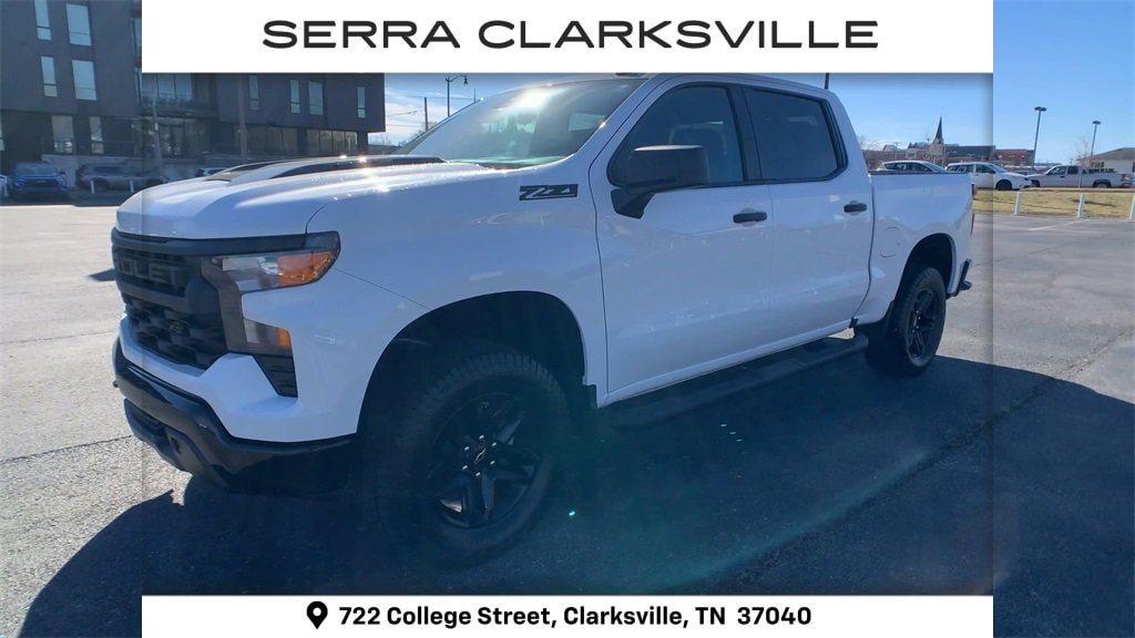 Used 2025 Chevrolet Silverado 1500 Custom Trail Boss Truck Crew Cab