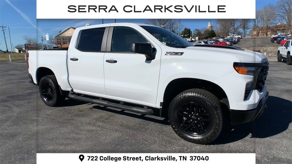 Used 2025 Chevrolet Silverado 1500 Custom Trail Boss Truck Crew Cab